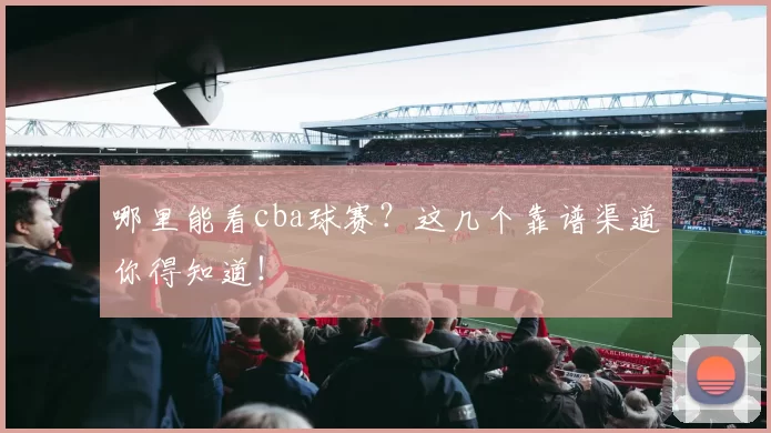哪里能看cba球赛？这几个靠谱渠道你得知道！